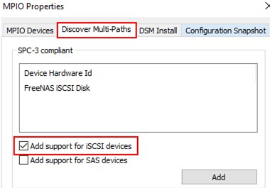 discover multi-paths: Add support for SAS and iSCSI devices 