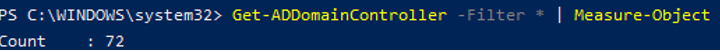 get domain controller number in ad