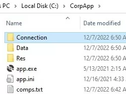 copy folder with subfolders and files