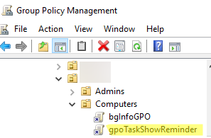 Create a Windows Schedule Task GPO