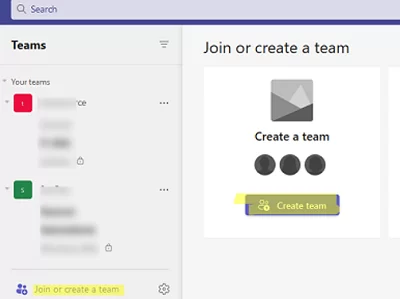 Create new team and microsoft 365 group