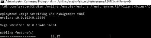 install RSATClient-Roles-AD-DS-SnapIns features